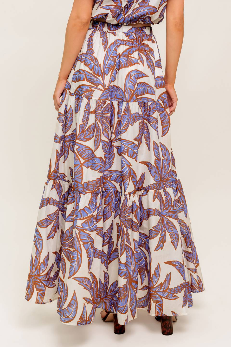 PETAL WALTZ WOVEN MAXI SKIRT Flying Tomato